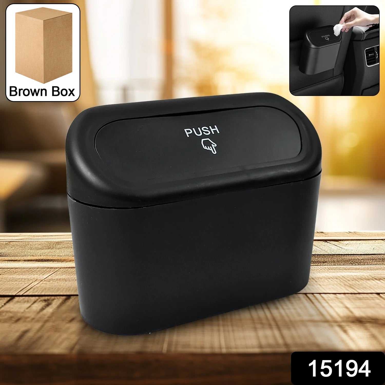CarClean Lidded Bin CarClean Lidded Bin